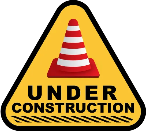 A stupid "under construction" image as millions of others