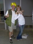 Ginji (aka Me) and Kazuki from GetBackers.