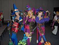 3 witches. Very detailed costumes.