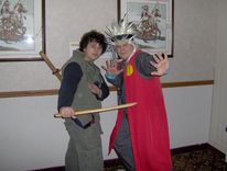 Jaria and another character from Naruto