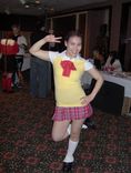 I knew who she was when I took the picture, but I forgot now.