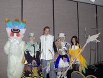 Characters from a Korean video game.